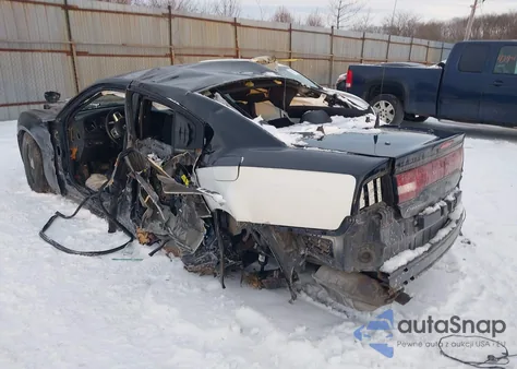 2012 Dodge Charger Police из США, поврежденный, VIN 2C3CDXAT1CH190513